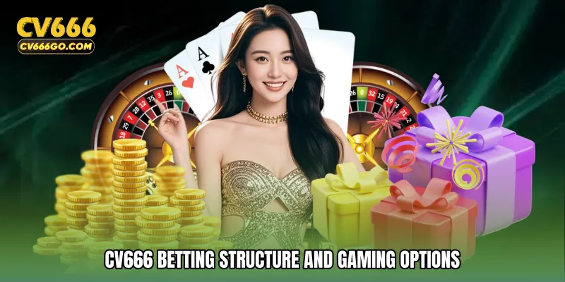 CV666 Betting Structure and Gaming Options