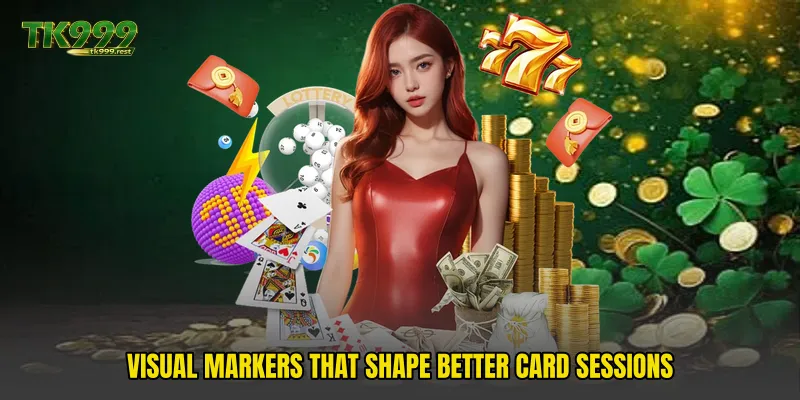 Visual markers that shape better card sessions
